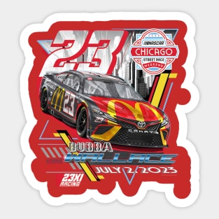 Bubba Wallace 23XI Grant Park 220 Sticker